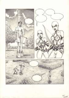 Nik Guerra | Invitation to Hell, s. 40 (Sandro Botticelli) | ArtKomiks Aukcje