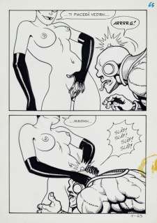 Magnus (Roberto Raviola) - "Necron - La fabbricante di mostri", 1981 | Urania Casa d’Aste