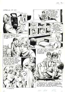 Marcello | Docteur Justice, "Les marchands de mort" planche 3 | Galerie OPA