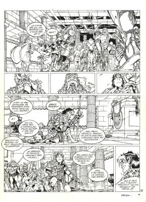 Crisse | Atalante tome 2 planche 22 | Galerie OPA
