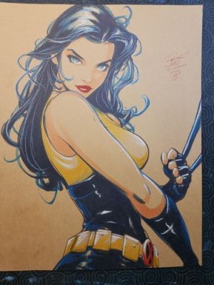 X-23 Original Fine Art Illustration Signed 8.5x11 COA | eBay US (Buy It Now)