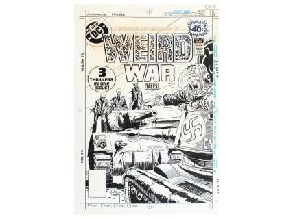 Joe Kubert Weird War Tales #75 Cover Art | Weiss Auctions