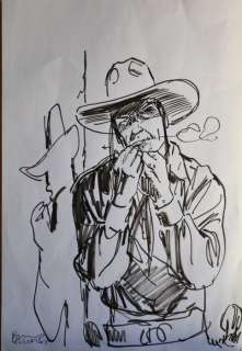 Tex - Bruno Brindisi - original sketch  - Page volante - EO - (2016) | Catawiki