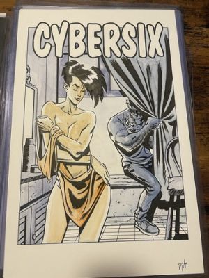 DJIBRIL MORISSETTE-PHAN Original Cybersix Cover recreation C | eBay US