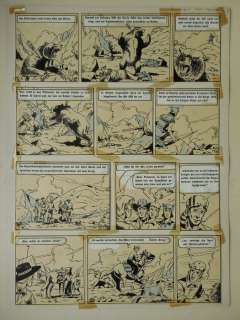 Bessy - Originele pagina - De angst van Bessy (Nr. 8) - Page volante - in inkt - (1955) | Catawiki