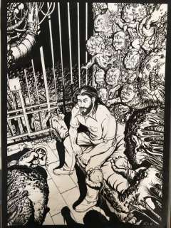 Paranoid Boyd - Stefania Caretta - original splash page - Page volante - (2016) | Catawiki