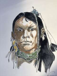 Hermann - Composition couleurs directes - Indien | Catawiki