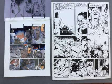 Michetz, Marc - Planche originale avec mise en couleurs (p.21) - Kogaratsu T13 - Taro (2014) | Catawiki