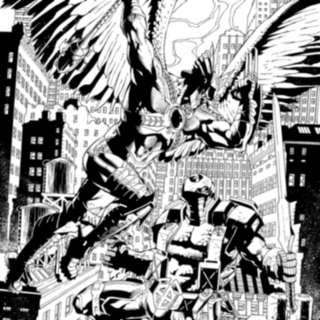 Joe Bennett, Art Thibert - Savage Hawkman #15 Cover