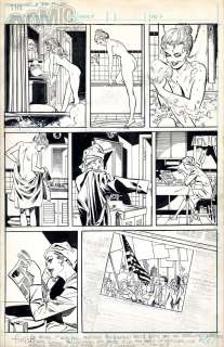 Frank Springer, Vince Colletta | Springer, Frank - Dazzler: the Movie P.11 - Historic Censored Nudity! | ComicArtFans Classifieds