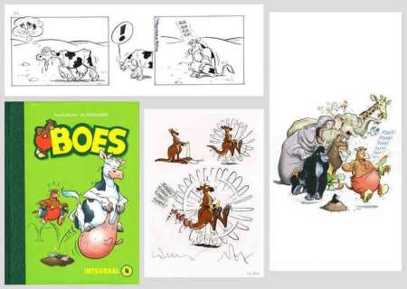 Boes - Luxe editie Boes Integraal deel 4 - Genummerd 33/80 - Met originele strook + ex-libris - Cartonné - EO (2017) | Catawiki