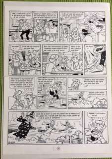 Suske en Wiske - Originele pagina (p.30)  - Witte zwanen, zwarte zwanen (1987) | Catawiki