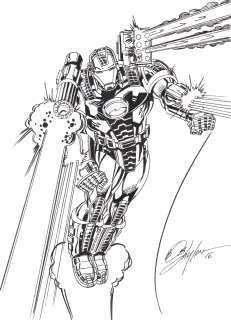Bob Layton | War Machine By Bob Layton | ComicArtFans Classifieds