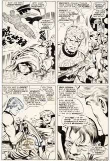 Jack Kirby, Joe Sinnott - Fantastic Four #89 Page 18 (1969) By Jack Kirby And Joe Sinnott