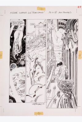 Lot 128 - Silver Surfer Graphic Novel "Homecoming," , page 21 Marvel Comics, 1991 | Piasa