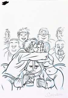 DARASSE, CHRISTIAN (... - Lot 85 - TAMARA. DESSIN ORIGINAL DE COUVERTURE pour le tome...