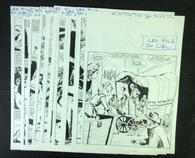 Rin Tin Tin e Rusty #85 - 16x original pages (cpl story) - Loose page - First edition - (1967) | Catawiki