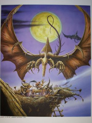 Rodney Matthews | Caught in the Act | ComicArtFans Classifieds
