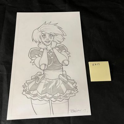 Bill McKay Signed Original Dollface #8 Cover Art | misc / divers
