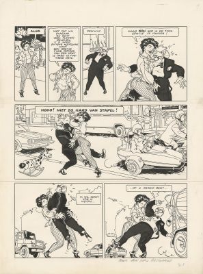 Van Den Boogaard | Léon-la-terreur s’en balance | Galerie Champaka