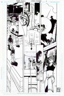 Giuseppe Camuncoli, Lorenzo Ruggiero | Giuseppe Camuncoli - "Hellblazer" #206 Page 3 | ComicArtFans Classifieds