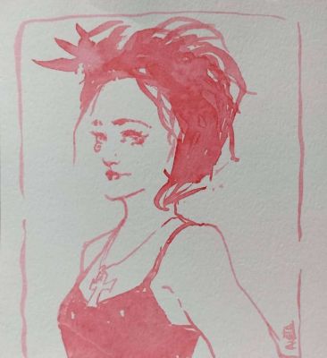 Aleta Vidal | Death Illustration | ComicArtFans Classifieds