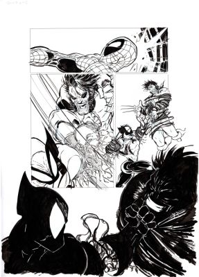 Kaare Andrews | Spider-man & Wolverine # 8 pg 3 | More Great Art