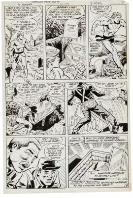 Alex Saviuk, Vince Colletta | Dc Comics Presents #39 P8 (1981) Saviuk / Colletta Whatever Happened To Richard Dragon Kung-Fu Fighter (End Page) | ComicArtFans Classifieds