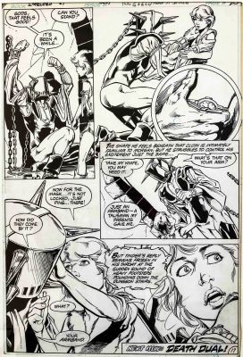 Mike Grell, Mike Decarlo | The Warlord #59 P17 | ComicArtFans Classifieds