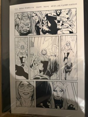 Gerry Alanguilan, Leinil Francis Yu | Phoenix Resurrection Issue 5 Page 12 | ComicArtFans Classifieds