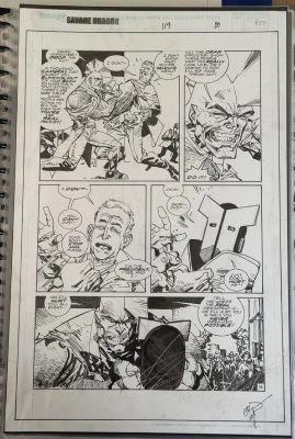 Erik Larsen | For Sale - Savage Dragon Issue 119 Page 18 | ComicArtFans Classifieds