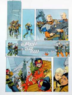 Arthur Ranson - Judge Anderson PSI ‘Lock In‘ part 4 page 3 from 2000AD