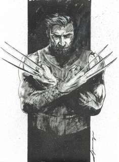 Logan - Wolverine - - Original Painting - Daniel Azconegui - EO | Catawiki