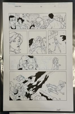 Ryan Ottley | Invincible 20 Pg 17 | ComicArtFans Classifieds