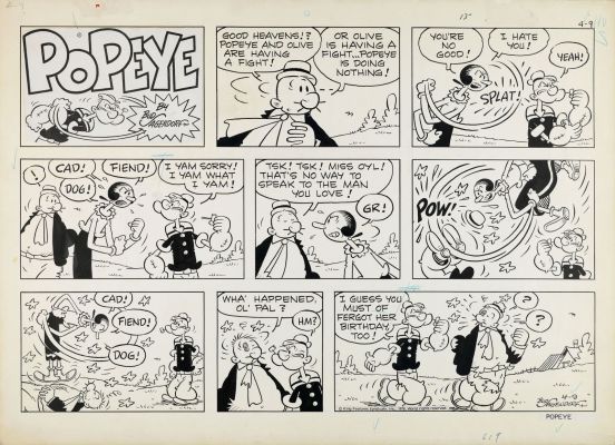 Lot 237 - Sagendorf Bud - "Popeye", 28589 | Urania Casa d’Aste