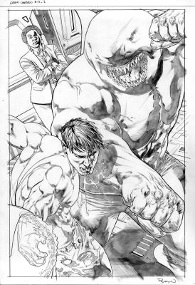 Fernando Pasarín | Green Lantern #13 P. 2 | The Green Room