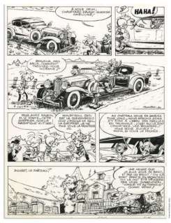 FOURNIER - Lot 115 - JEAN-CLAUDE FOURNIER ◊ SPIROU ET FANTASIO Du glucose...