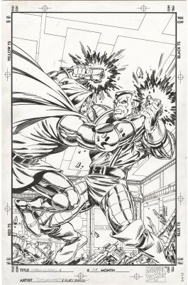 Tom Grummett | X-Men Classic #101 Cover (Doom vs Colossus) | Nostalgic Investments