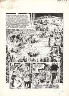 FRANZ (1948-2003) - Lot 111 - Jugurtha - Le feu des souvenirs Encre de Chine sur...