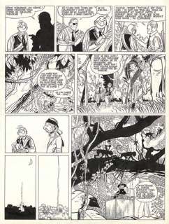 Frank Le Gall (Né En... | Théodore Poussin - Le trésor du Rajah blanc Encre de... | Tessier Sarrou