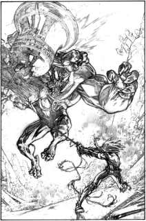 Zach Howard - Venom: Spaceknight Issue 13 Page Cover