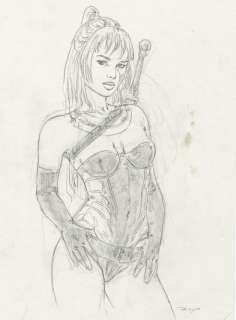 Luis Royo | GROUP SKETCH 79 | Laberinto Gris