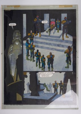Peter Doherty 2000 AD Judge Dredd Megazine #57 ’Colony: Prologue’ Full Story Pages (Fleetway, 1999) | Stanley Gibbons Baldwin’s