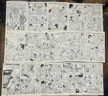 Original Comic Art Modeling With Millie #49 Full 18 Page Story Stan Goldberg | eBay US