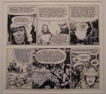 Eric de Noorman - 2 Originele stroken uit Eric de Noorman ’De geschiedenis van Bor Khan’ | Catawiki