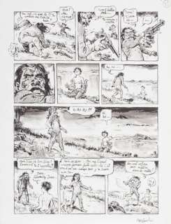 Blanchin, Mathieu (1... | Double planche 50 et 51 de l’album Martha Jane Cannary.... | Stanley’s Auction
