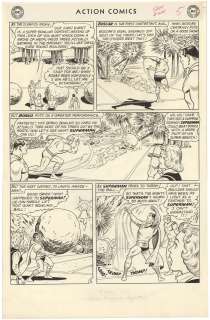 Curt Swan | Action Comics #304 p5 (Large Art) | Nostalgic Investments