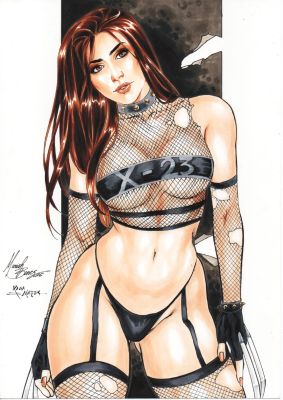 Mariah Benes - 9x12 X-23