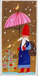 Zdzisław Witwicki (1921 - 2019) | Zdzisław Witwicki | Święty Mikołaj, projekt kartki świątecznej | Desa Unicum