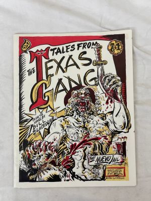 Lot 471 - Tales From The Texas Gang Original Comic Art Cover C.R. Bryan 1990 Signed | Los Angeles Estate Auction
